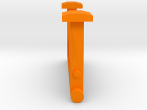 Landing Gear, Lowboy / Car Hauler Trailer in Orange Processed Versatile Plastic