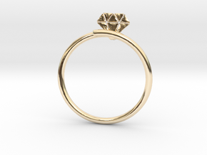10k Yellow Gold Diamond-Accent Wedding Band in 14K Yellow Gold
