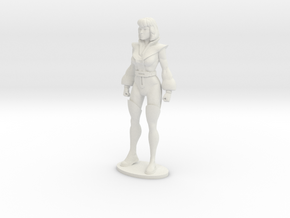 Carly 32.75mm Tall (Titan Master Scale) in White Natural Versatile Plastic