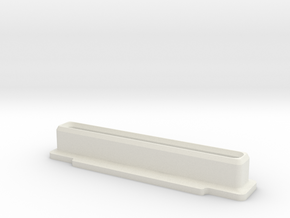 Famicom Cartridge Dust Plug in White Natural Versatile Plastic