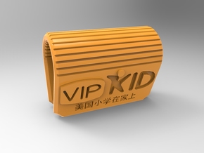 VIPKIDclip Webcam Security Clip in Orange Processed Versatile Plastic