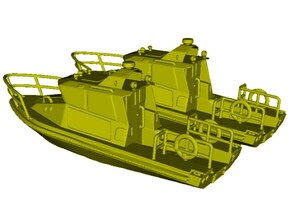 1/200 scale US Coast Guard river patrol boats x 2 in Tan Fine Detail Plastic