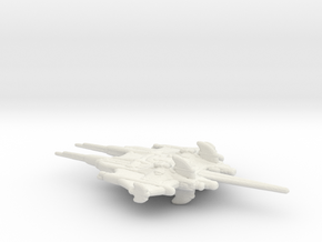 CR Primus Battlecruiser Full Thrust Scale WSF in White Natural Versatile Plastic
