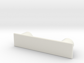 SCX10ii_body_mount_front in White Natural Versatile Plastic