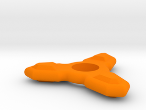 unnamed tri spinner in Orange Processed Versatile Plastic