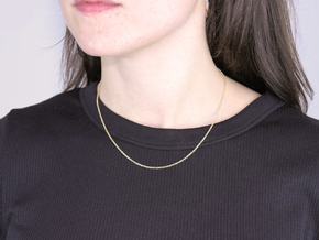 Chains in Yellow Gold-Filled Cable Chain 16in / 40.6cm