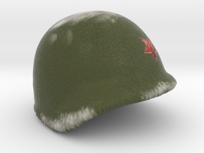 Soviet helmet WWII for lego  in Full Color Sandstone
