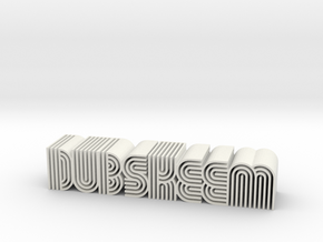 Dubskeem in White Natural Versatile Plastic