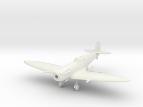 Spitfire F Mk XIVE "high back" in White Natural Versatile Plastic: 1:87 - HO