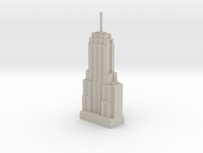 Palmolive Building (1:1200 scale) in Natural Sandstone