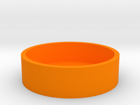 O-Korto Box Base USA Dollar in Orange Processed Versatile Plastic