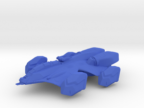 Heavy Support Ship in Blue Processed Versatile Plastic
