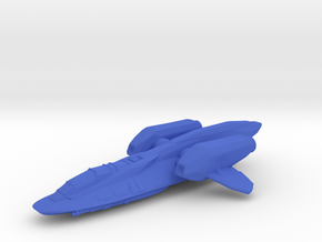 Planetary Scout Ship in Blue Processed Versatile Plastic