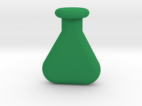 chemistry vial in Green Processed Versatile Plastic