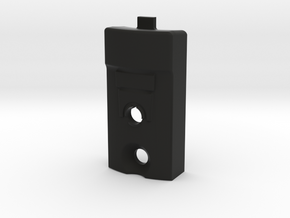 KRCNC2 Lightsaber Emiter core box in Black Natural Versatile Plastic