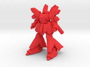 1/700 Military Diorama Robot Sazabi in Red Processed Versatile Plastic