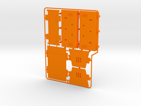 AT-ACT Removeable Cargo Pod Kit in Orange Processed Versatile Plastic