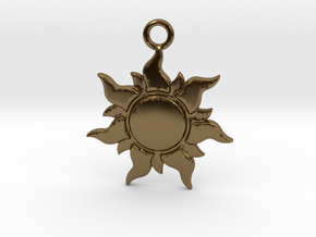 Corona in Polished Bronze