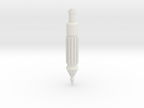 MGS - Gauntlet Rocket in White Natural Versatile Plastic