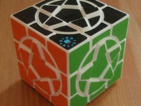Star Cube I in White Natural Versatile Plastic