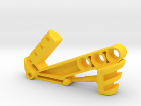 Mata Foot Addition with Heel in Yellow Processed Versatile Plastic