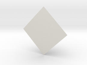 FiddlePyramid in White Natural Versatile Plastic: Extra Small