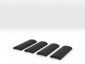 Praco-Bolsey grips in Black Premium Versatile Plastic