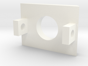 OWK Part 4/5 - PortHolder in White Processed Versatile Plastic
