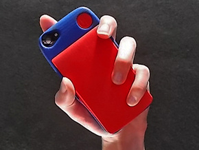 iPhone 5S kit-case in Blue Processed Versatile Plastic