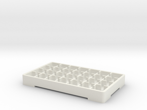 Cartridge box in White Natural Versatile Plastic