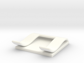 Knife single clip in White Processed Versatile Plastic