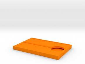 Cutting board in Orange Processed Versatile Plastic