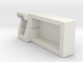 Multifunctional desktop small cabinets1 in White Natural Versatile Plastic