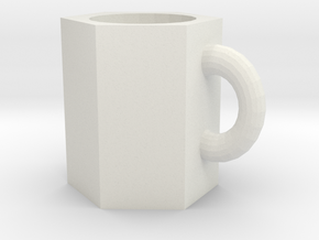 106102244Modeling cup in White Natural Versatile Plastic