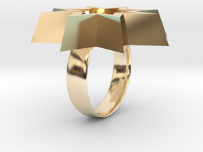 ring.stl in 14K Yellow Gold