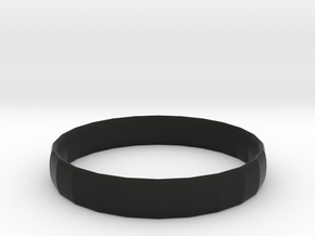 106102226 素色手環 in Black Natural Versatile Plastic: Small