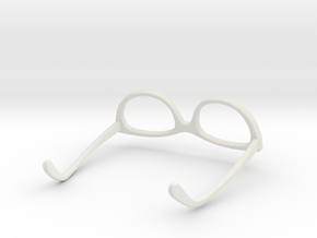 Glasses for LeGrand Doll MSD 1/4 scale in White Natural Versatile Plastic