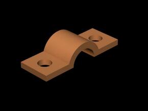 1:78 Trunnion brackets with holes (220) in Tan Fine Detail Plastic