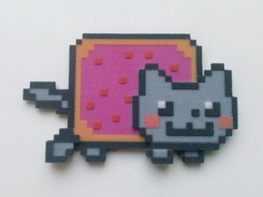 Nyan Cat in Full Color Sandstone