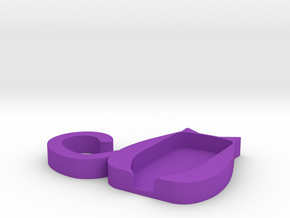 Trezor Cover - Kimba Papillon in Purple Processed Versatile Plastic