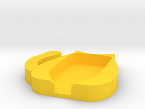 Trezor Cover - Madame Monrepas in Yellow Processed Versatile Plastic