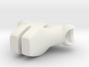 Human Foot Set for ModiBot in White Natural Versatile Plastic
