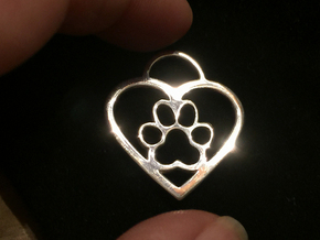 Puppy Love #4 in Polished Silver