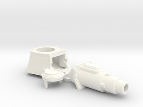Chimedon Turret (Chimera APC Upgrade) in White Processed Versatile Plastic