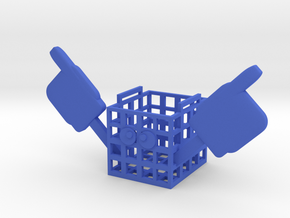 (Fnaf6)#1 crate in Blue Processed Versatile Plastic