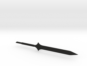 Hope sword for Mythic Legions  in Black Natural Versatile Plastic
