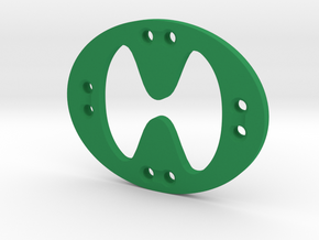 Tentatek Strap Holder Button Thing in Green Processed Versatile Plastic