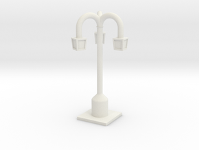 Lamp Posts in White Natural Versatile Plastic