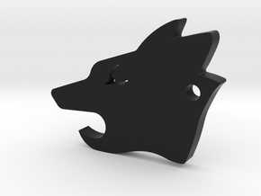 Howler Pup - Wolf Pack EDC in Black Natural Versatile Plastic