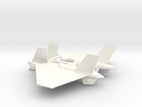 DirJ20 Wings for CW Skydive in White Processed Versatile Plastic